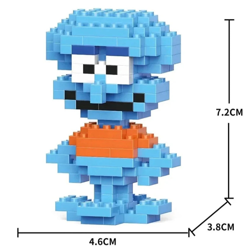 Squidward Lego Bricks Seti