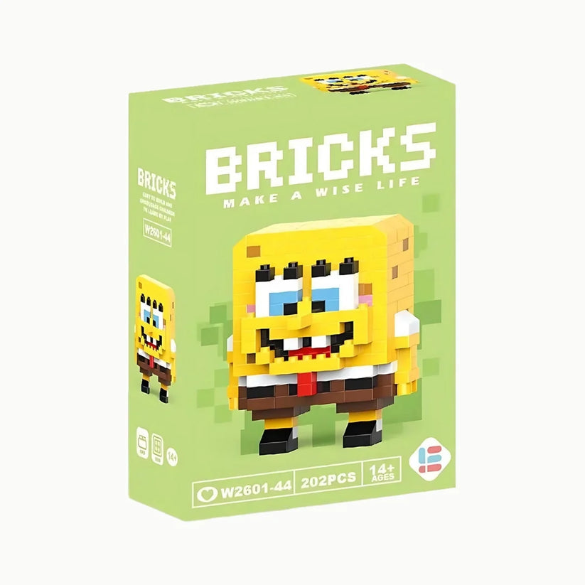 Sponge Bob Lego Bricks Seti