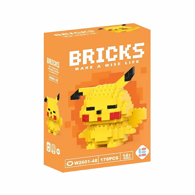 Pikachu Lego Bricks Seti