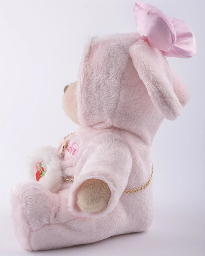 UykuPof™ Çilekli Pembe Puffy