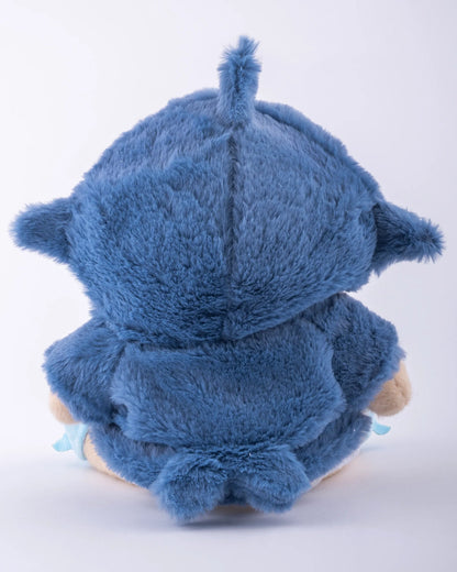 UykuPof™ Mavi Köpek Balığı Puffy