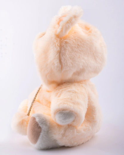 UykuPof™ Krem Tavşan Puffy