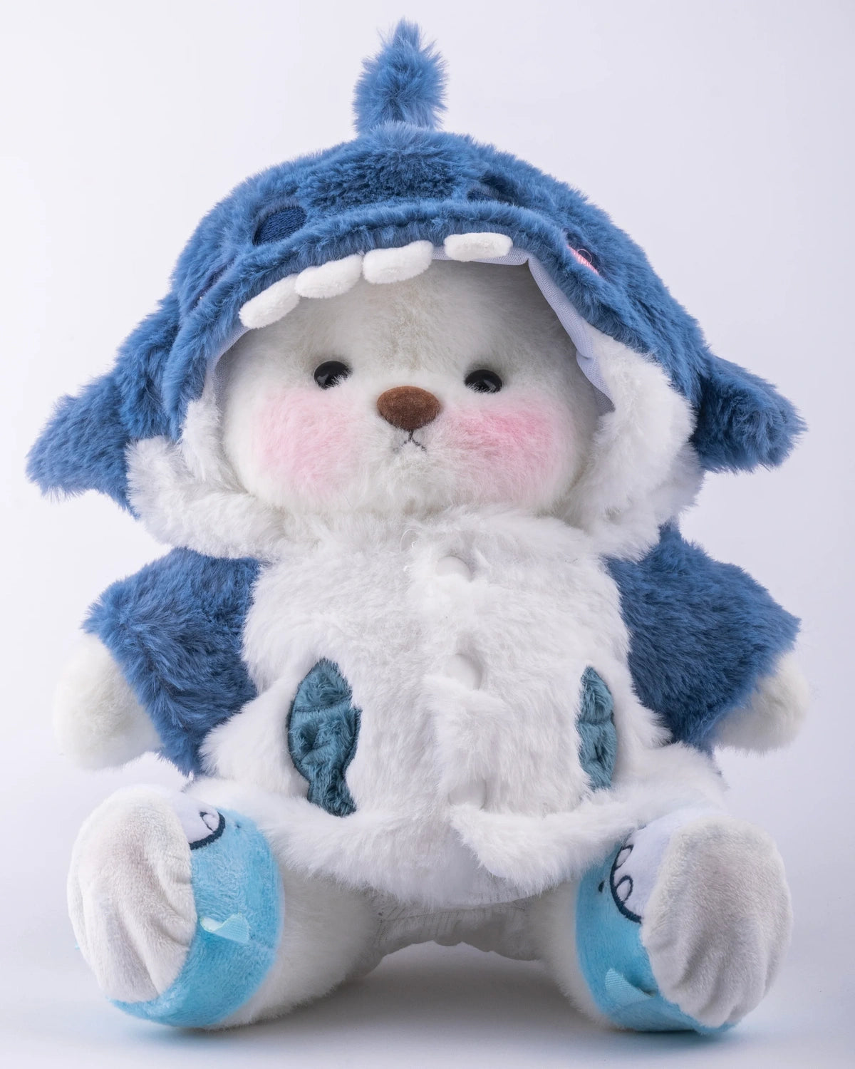 UykuPof™ Mavi Köpek Balığı Puffy