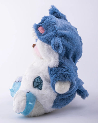 UykuPof™ Mavi Köpek Balığı Puffy