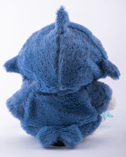 UykuPof™ Mavi Köpek Balığı Puffy