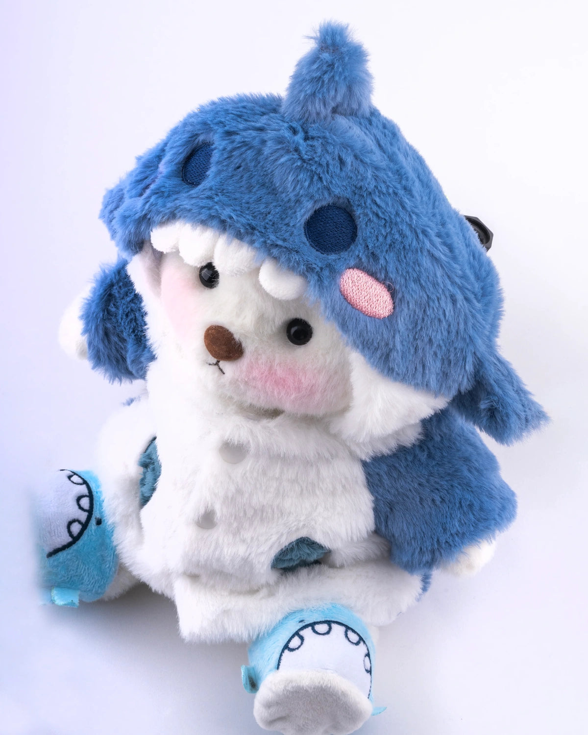 UykuPof™ Mavi Köpek Balığı Puffy