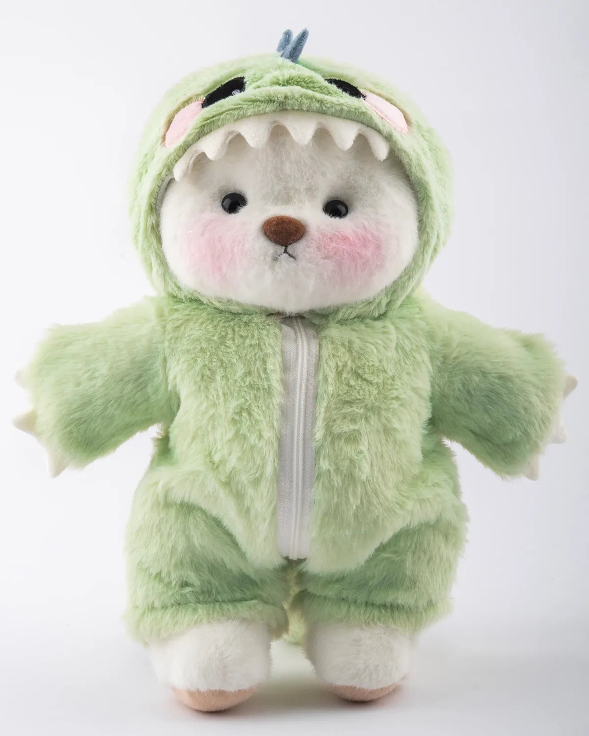 UykuPof™ Yeşil Tüylü Dino Puffy