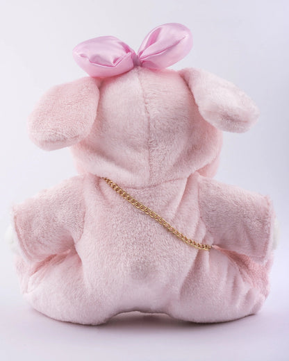 UykuPof™ Çilekli Pembe Puffy