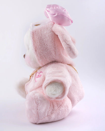 UykuPof™ Çilekli Pembe Puffy