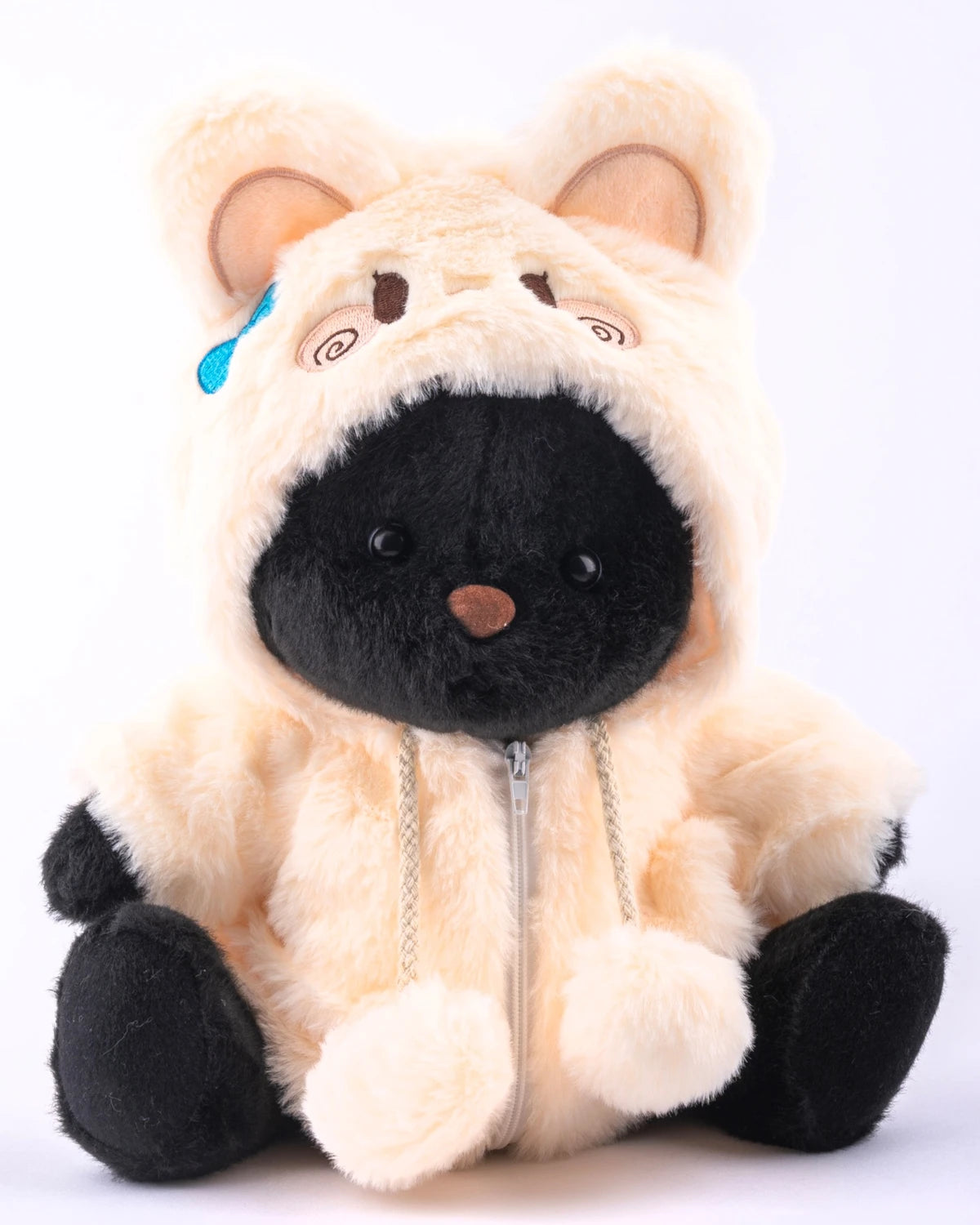 UykuPof™ Krem Tavşan Puffy