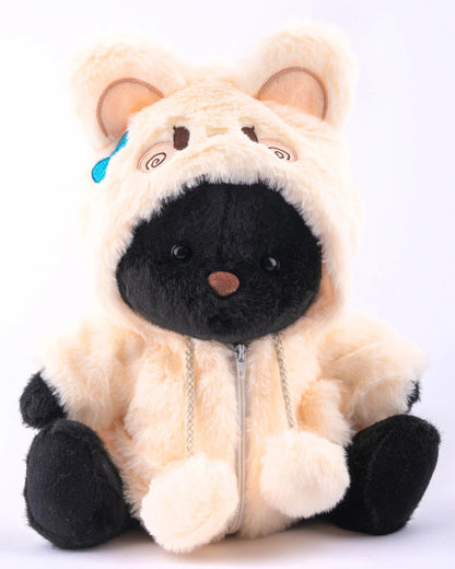 UykuPof™ Krem Tavşan Puffy