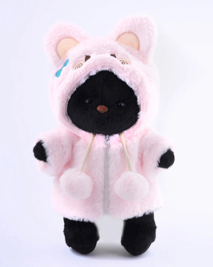 UykuPof™ Pembe Tavşan Puffy