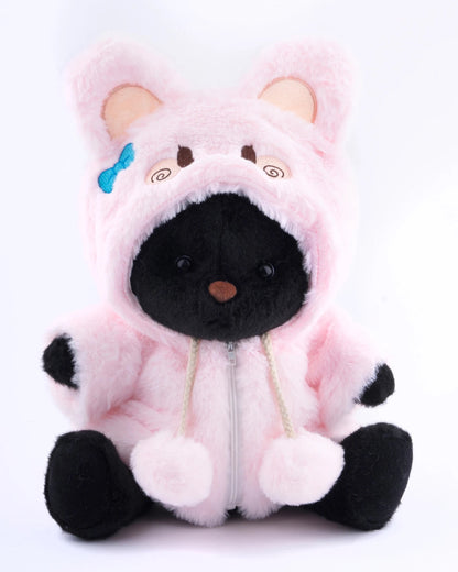 UykuPof™ Pembe Tavşan Puffy