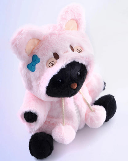 UykuPof™ Pembe Tavşan Puffy