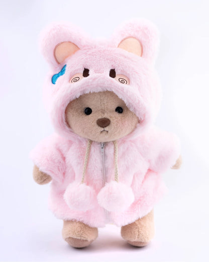 UykuPof™ Pembe Tavşan Puffy