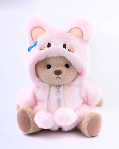 UykuPof™ Pembe Tavşan Puffy