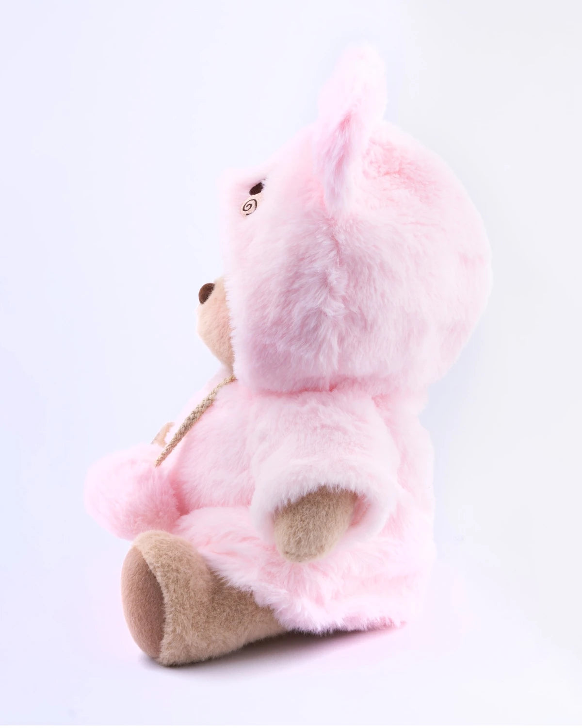 UykuPof™ Pembe Tavşan Puffy