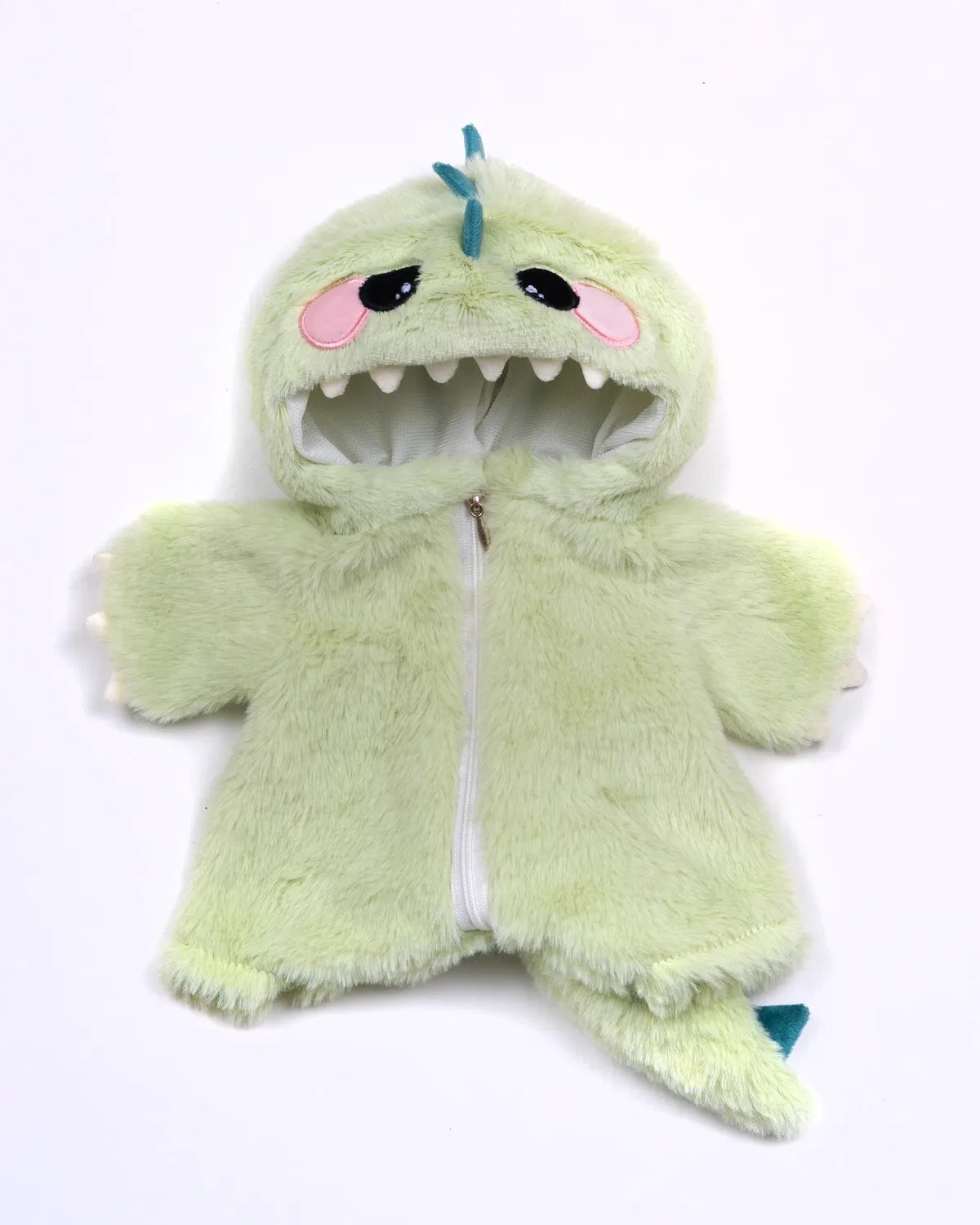 UykuPof™ Yeşil Tüylü Dino Puffy