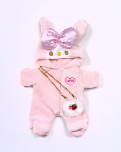 UykuPof™ Çilekli Pembe Puffy