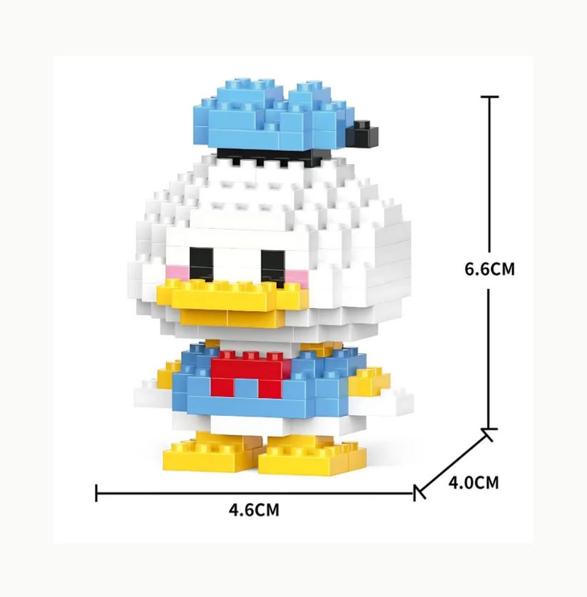 Donald Duck Lego Bricks Seti