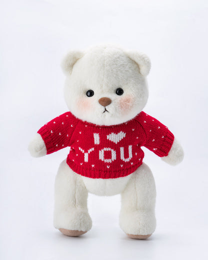 UykuPof™ Kırmızı Aşık Puffy