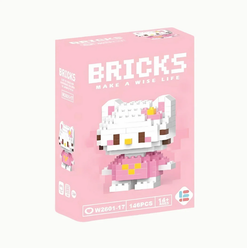 Hello Kitty Lego Bricks Seti