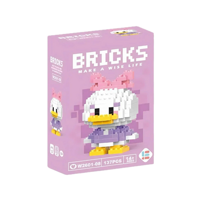 Daisy Duck Lego Bricks Seti