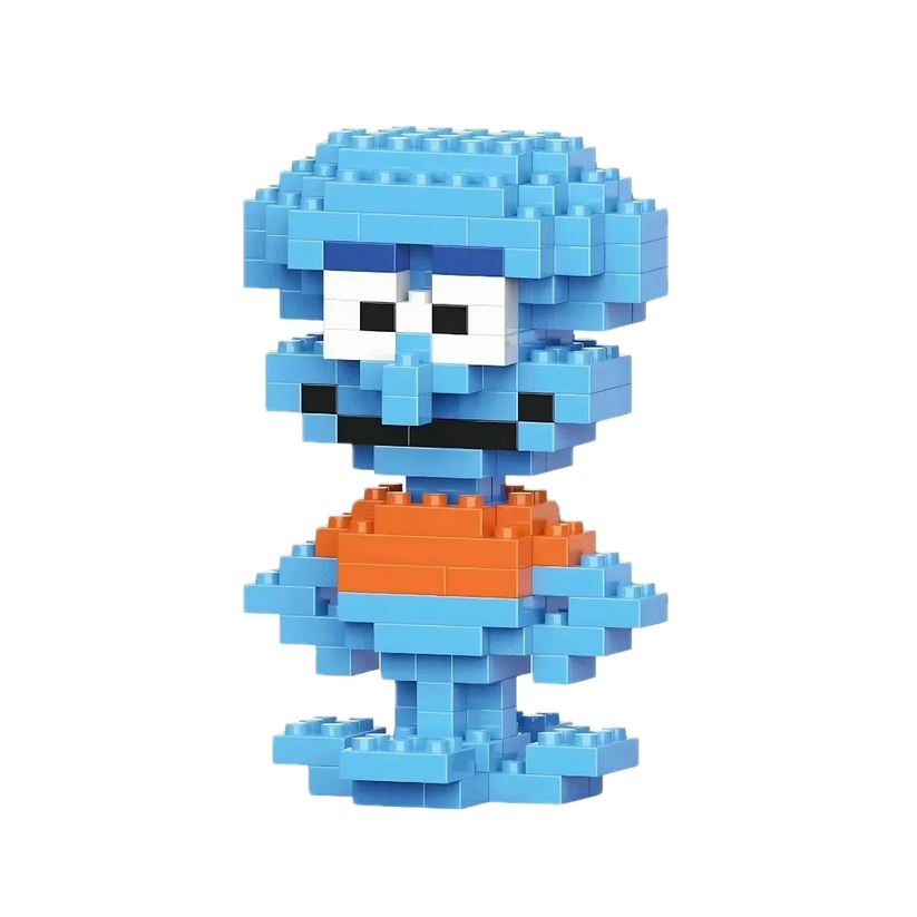 Squidward Lego Bricks Seti