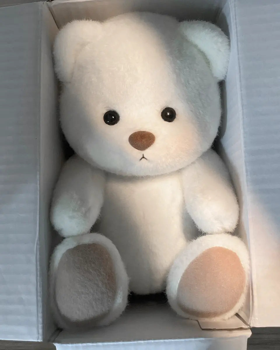 UykuPof™ Beyaz Puffy